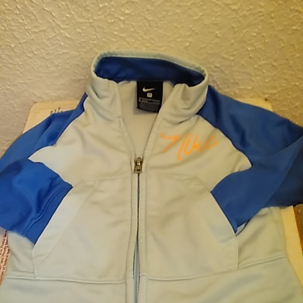 Nike zip up toddler girl jacket
